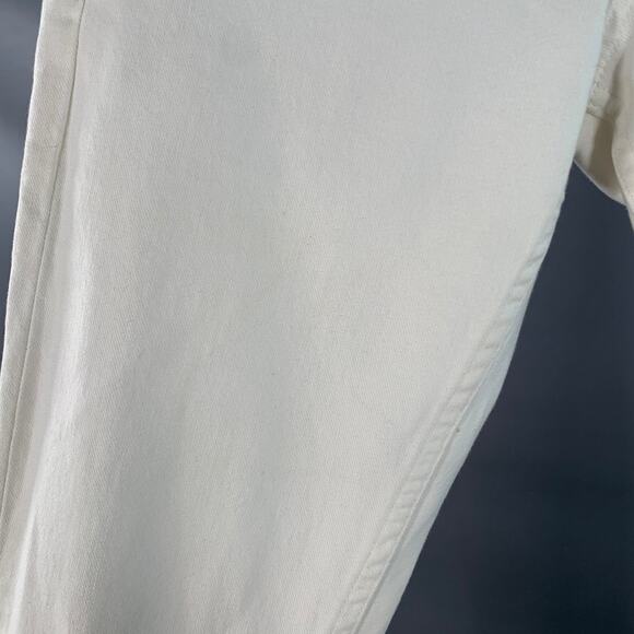 RAG & BONE Size 29 White Cotton Blend Skinny Five Pockets Button Fly Jeans - Picture 6 of 10